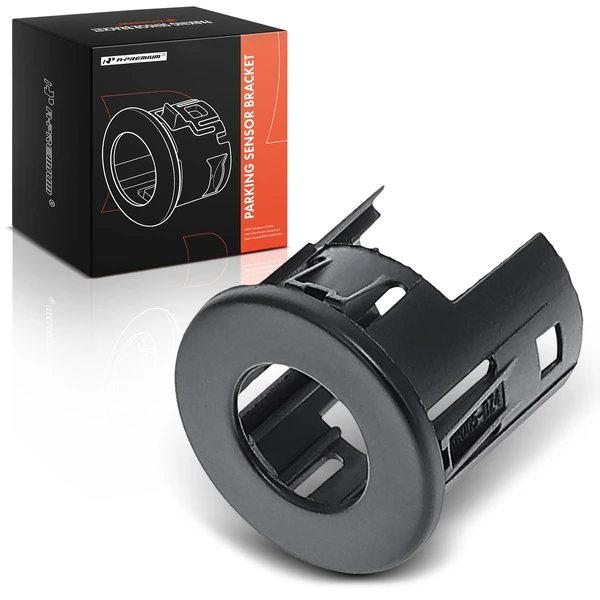 Rear Inner Driver or Passenger Black Parking Sensor Bezel for 2014-2023 Ram 1500