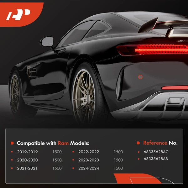 A-Premium APPSB122 Parking Sensor Bezel Front Outer Passenger