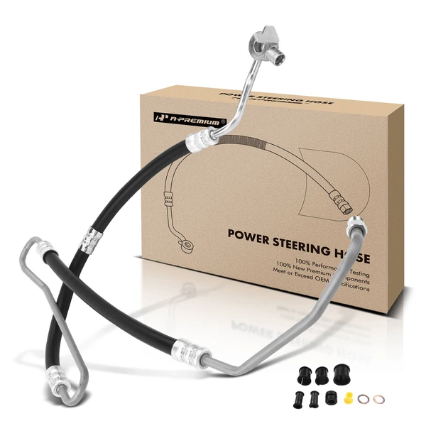 Power Steering Pressure Line Hose Assembly for 2008-2011 2013-2020 Toyota Land Cruiser