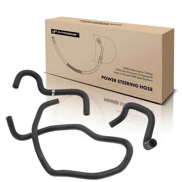 2 Pcs Power Steering Return & Reservoir Hose Assembly for Honda CR-V 2005-2006 2.4L