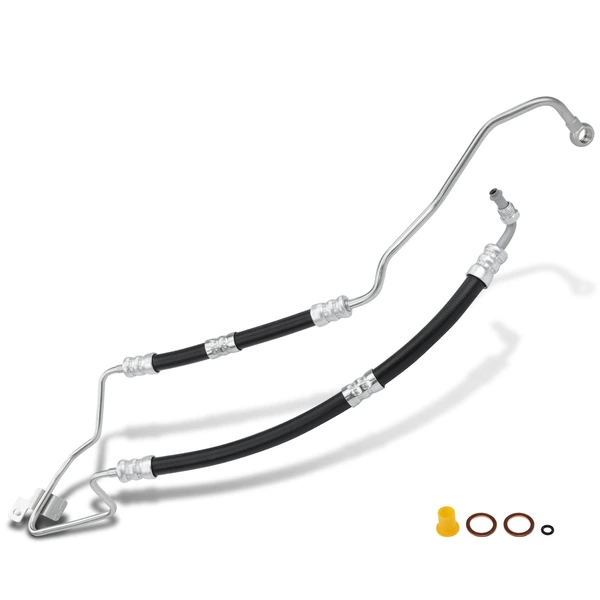 Power Steering Pressure Line Hose Assembly for BMW 525i 04-05 530i 03-05 Lower