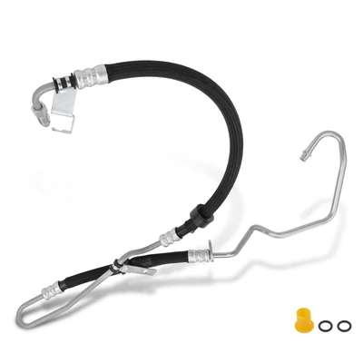 Power Steering Pressure Line Hose Assembly With Bracket