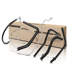 5 Pcs Power Steering Pressure & Return Hose Assembly