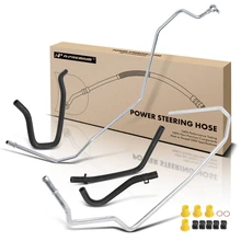 4 Pcs Power Steering Return Hose Assembly for 2012-2017 Nissan NV2500