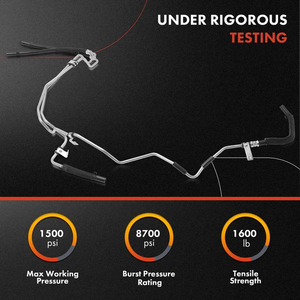 Power Steering Return Hose Assembly for Dodge Journey 2012-2017 3.6L Cooler Tube