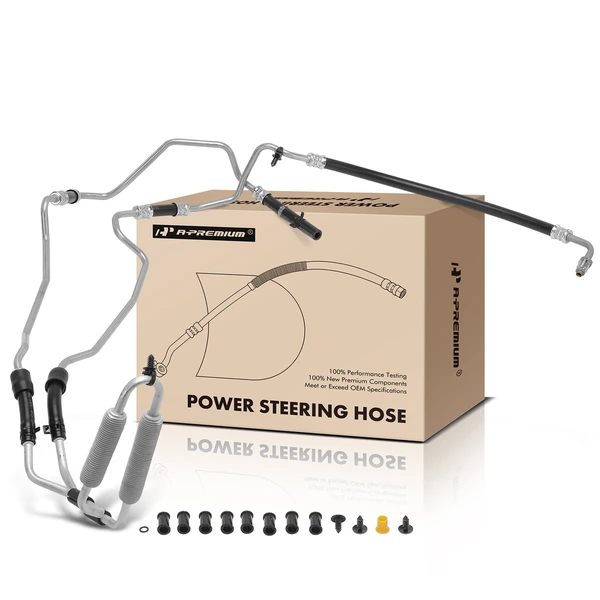 Gear To Reservoir Power Steering Pressure Hose for 2008-2010 Saturn Vue