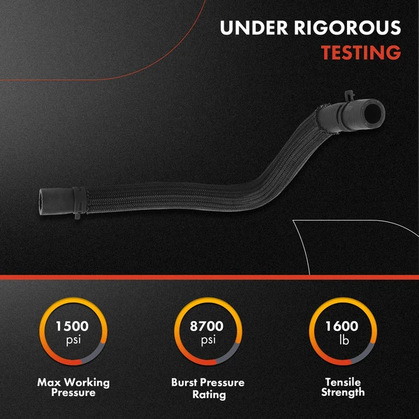 Power Steering Reservoir Line Hose for Cadillac XTS 2014-2017 3.6L Turbocharged