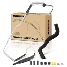 2 Pcs Power Steering Return & Pressure & Reservoir Line Hoses Assembly for 1998-2000 Lexus GS400