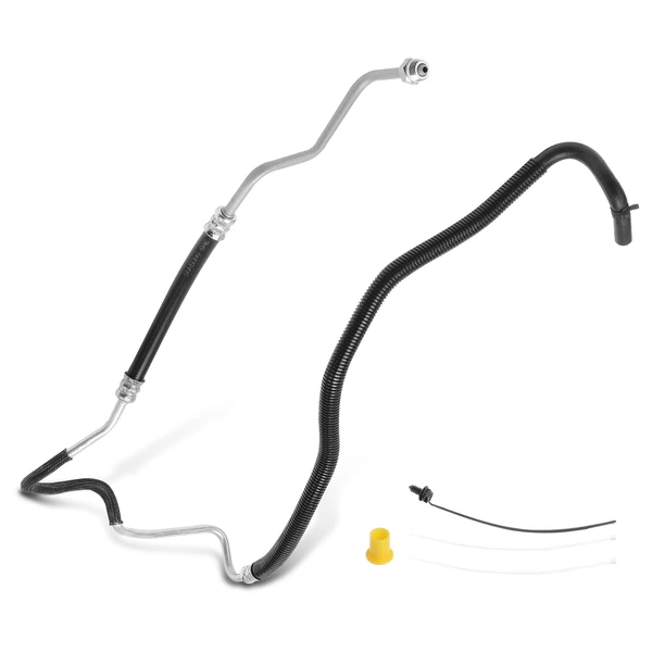Power Steering Return Hose Assembly Gear To Cooler for Ford F-450 550 Super Duty