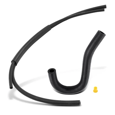 2 Pcs Power Steering Return Line Hose Assembly