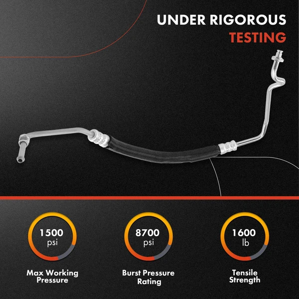 Power Steering Pressure Line Hose for Ford F-250 F-450 Super Duty Hydroboost