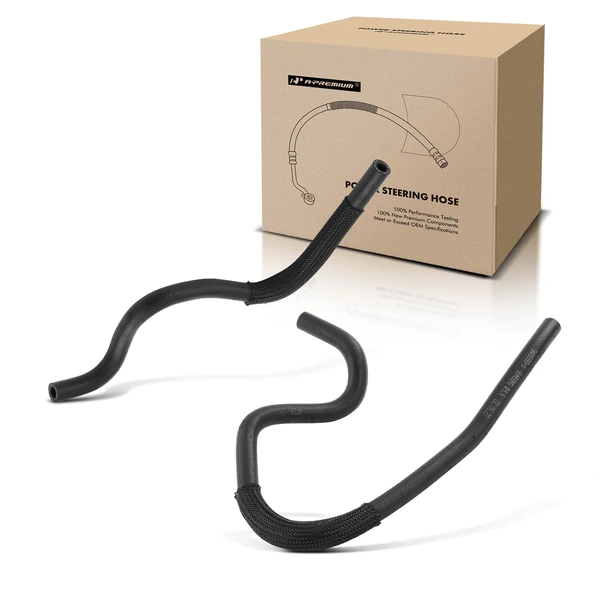 2 Pcs Power Steering Return Hose Assembly for 2005-2017 Nissan Frontier