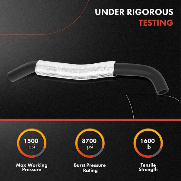 Power Steering Reservoir Line Hose Assembly for BMW 745i 745Li 03-05 750i 750Li