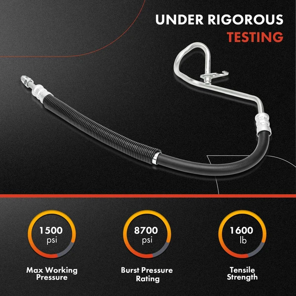 Power Steering Pressure Line Hose Assembly for Jaguar XK8 1997-2002 XKR