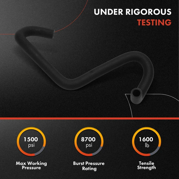 Reservoir to Pump Power Steering Hose Assembly for Volvo S60 XC70 S80 V70 GAS