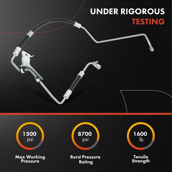 Power Steering Pressure Hose Line for Ram ProMaster 1500 2500 2014-2015 L4 3.0L