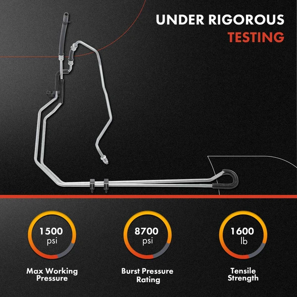 Power Steering Return Hose for Chevrolet Impala Monte Carlo 2000-2005 From Gear