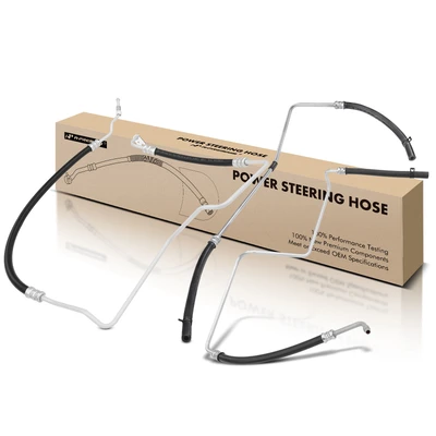 3 Pcs Power Steering Pressure & Return Hose Assembly