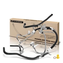 3 Pcs Power Steering Pressure & Return Line Hose Assembly