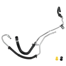 2 Pcs Power Steering Return Line Hose Assembly