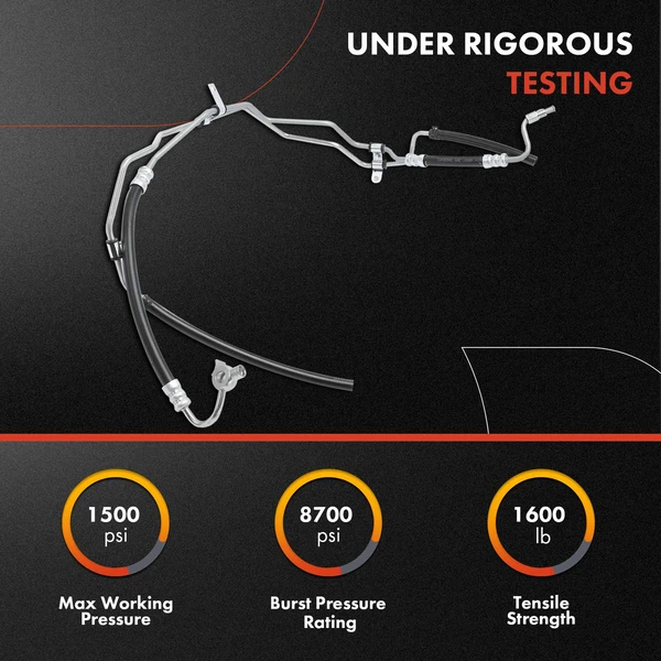 Power Steering Pressure & Return Hose Assembly for Toyota 4Runner 98-02 V6 3.4L