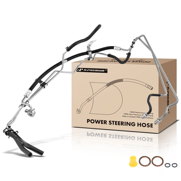 Power Steering Pressure Line Hose Assembly for Toyota Sequoia 01-07 Tundra 03-06