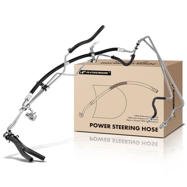 Power Steering Pressure Line Hose Assembly for Toyota Sequoia 01-07 Tundra 03-06