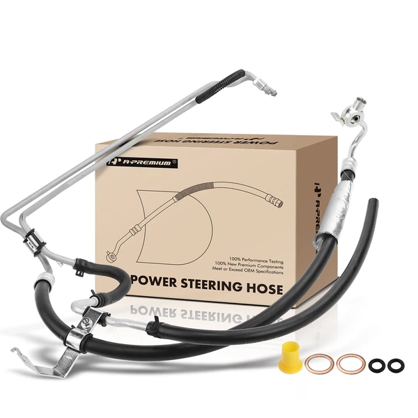 Power Steering Pressure & Return Line Hose Assembly for Toyota Tundra 00-04 3.4L