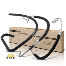 3 Pcs Power Steering Pressure & Return Line Hose Assembly
