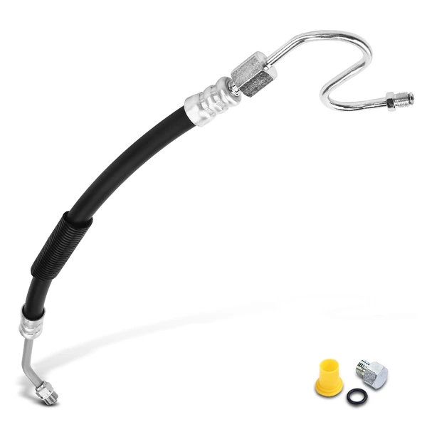 Power Steering Pressure Line Hose Assembly for Ford F-150 1990-1992 F-250 Bronco