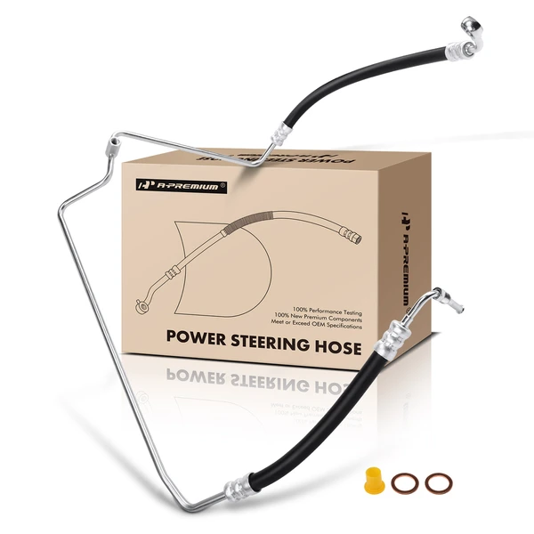 Power Steering Pressure Line Hose Assembly for 1991 1993-2000 Nissan Pickup