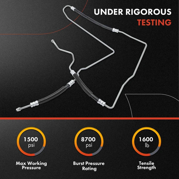 Power Steering Pressure Line Hose Assembly For Buick Allure LaCrosse 2005-2008