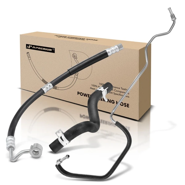 3 Pcs Power Steering Pressure & Reservoir Hose Assembly for Hyundai Santa Fe 2001-2006 2.7L