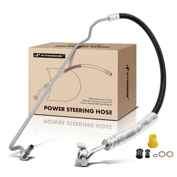 Power Steering Pressure Line Hose Assembly for Toyota Tundra 2000-2004 V6 3.4L