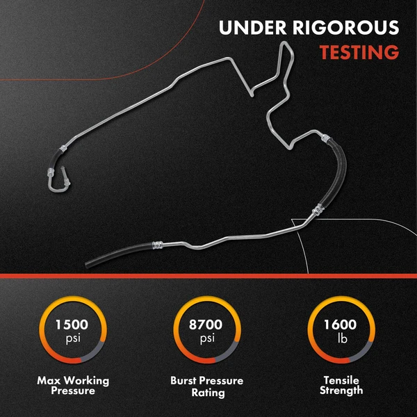 Power Steering Return Line Hose Assembly for Buick Lucerne Cadillac DTS 06-11