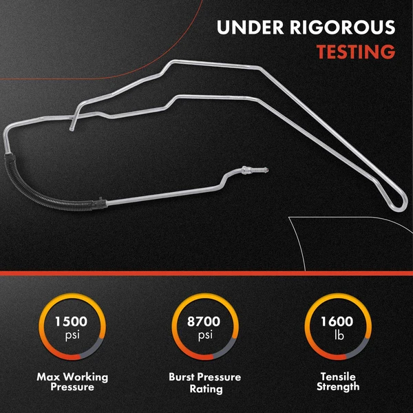 Power Steering Return Hose for Buick Terraza 2006-2007 Saturn Relay From Gear