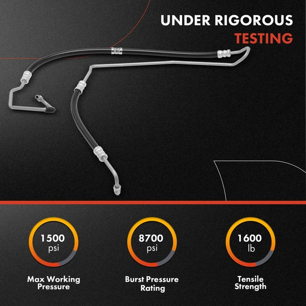 Power Steering Pressure Line Hose Assembly for Dodge Charger Magnum Chrysler 300