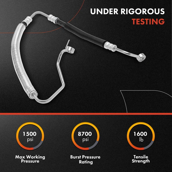 Power Steering Pressure Line Hose Assembly for Ford Fusion Lincoln Mercury