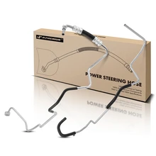 2 Pcs Power Steering Pressure & Return Hose Assembly