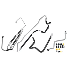 5 Pcs Power Steering Pressure & Return Line Hose Assembly