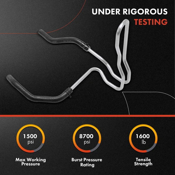 Power Steering Return Line Hose for Nissan Altima 04-06 Maxima Quest Cooler Tube