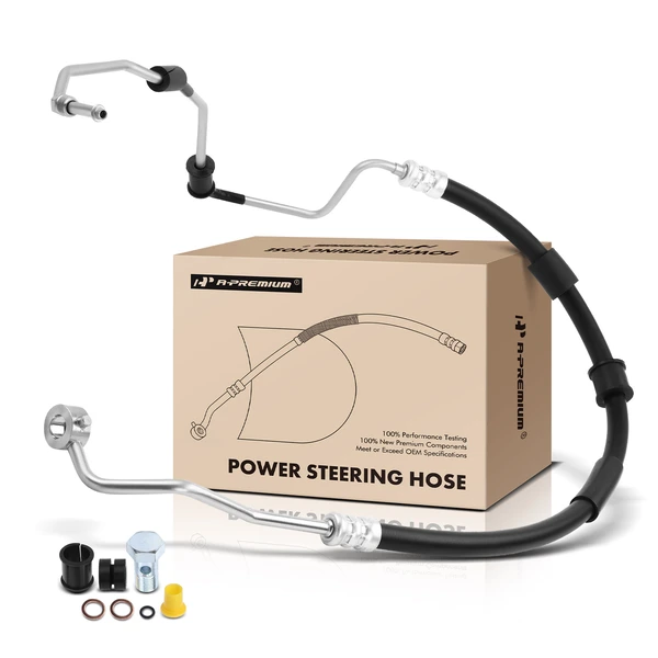 Power Steering Pressure Line Hose Assembly for Kia Rio Rio 5 2006-2011 1.6L