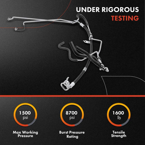 Power Steering Pressure & Return Hose Assembly for Toyota Tundra 2004-2006 4.7L