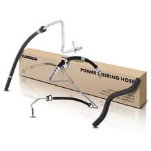 3 Pcs Power Steering Pressure & Return Line Hose Assembly