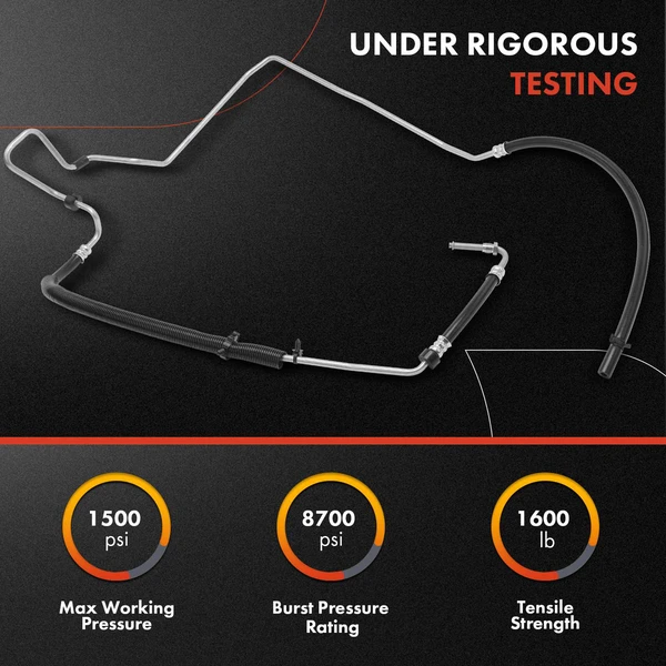 Power Steering Return Hose for Buick Lucerne 2009-2011 V6 3.9L