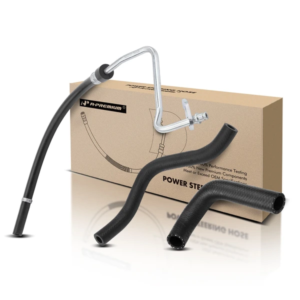 3 Pcs Power Steering Return & Reservoir Line Hose Assembly for Dodge Sprinter 2500