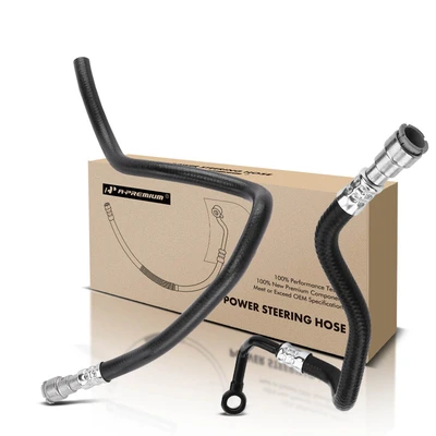 2 Pcs Power Steering Return Hose Assembly