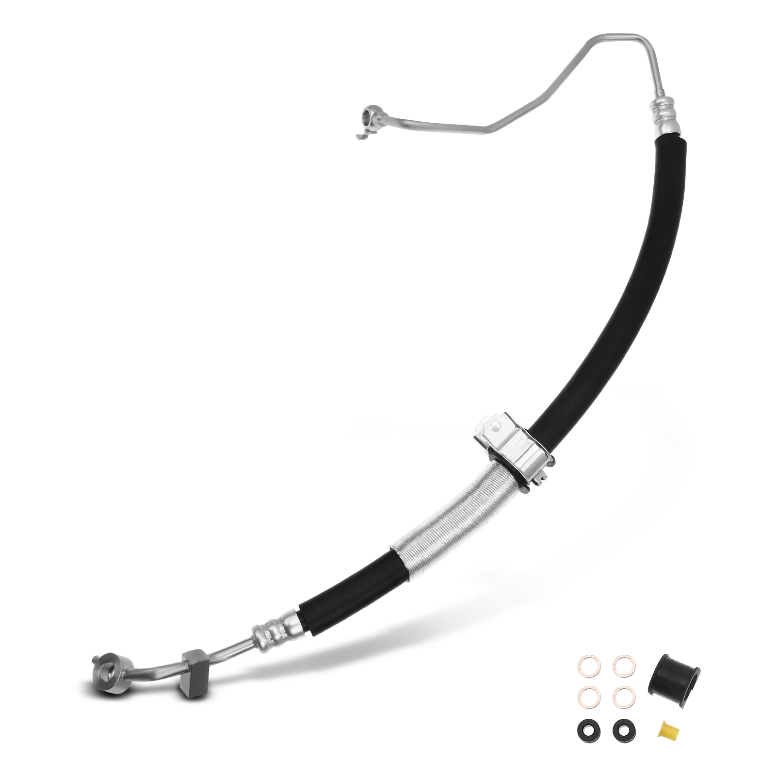 The A-premium Power Steering Pressure Line Hose Assembly Without Bracket for Nissan Maxima Image 