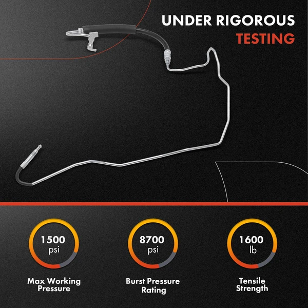 Power Steering Pressure Line Hose for INFINITI G35 2004-2006 V6 3.5L AWD