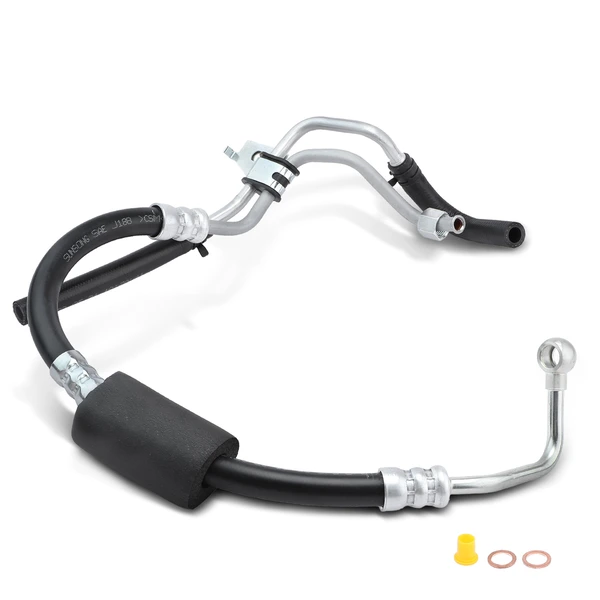 Power Steering Pressure & Return Line Hose Assembly With bracket for Kia Rio 1.5L